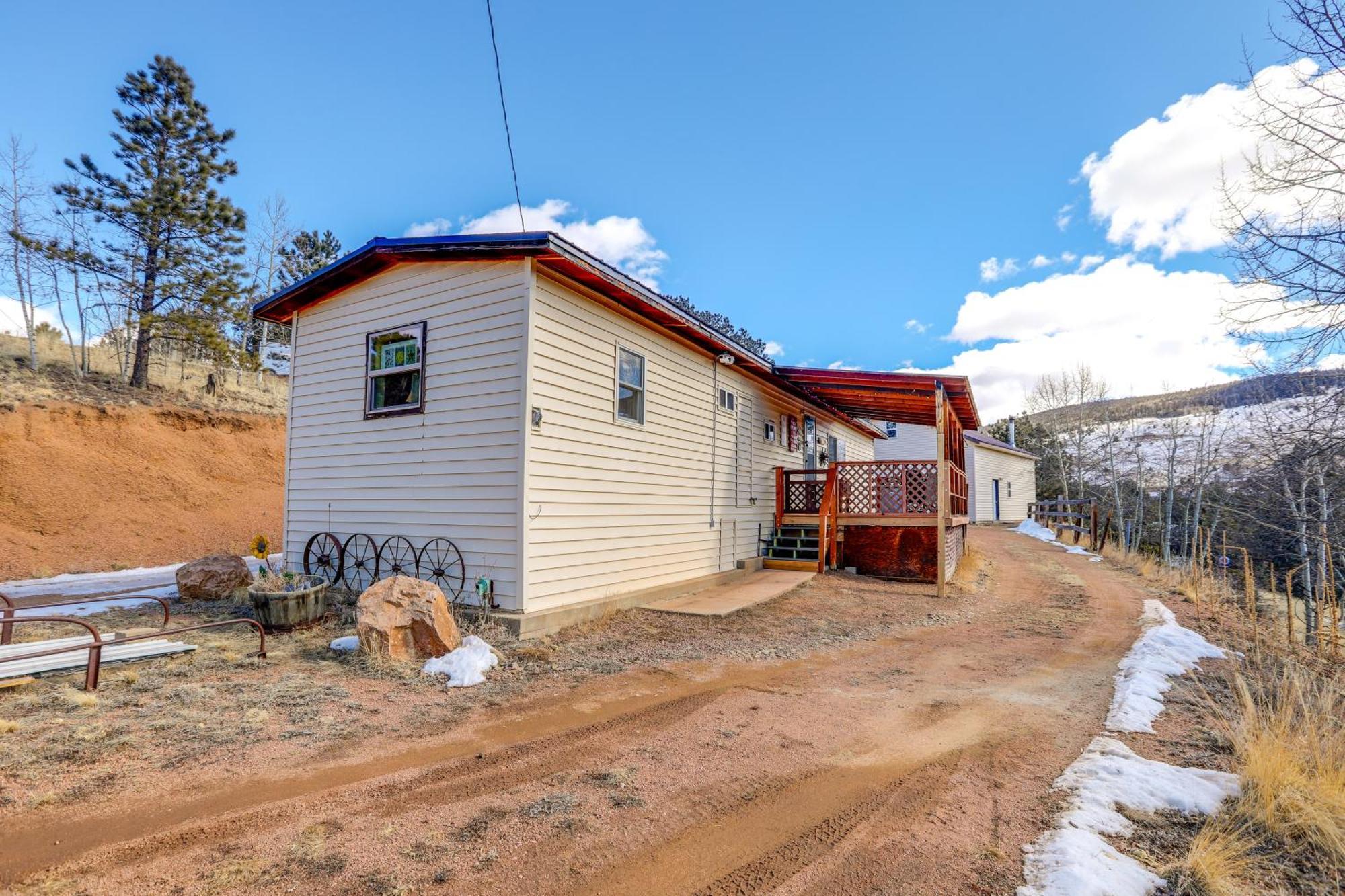 Colorado Vacation Rental With Deck And Mtn Views Cripple Creek Exterior foto