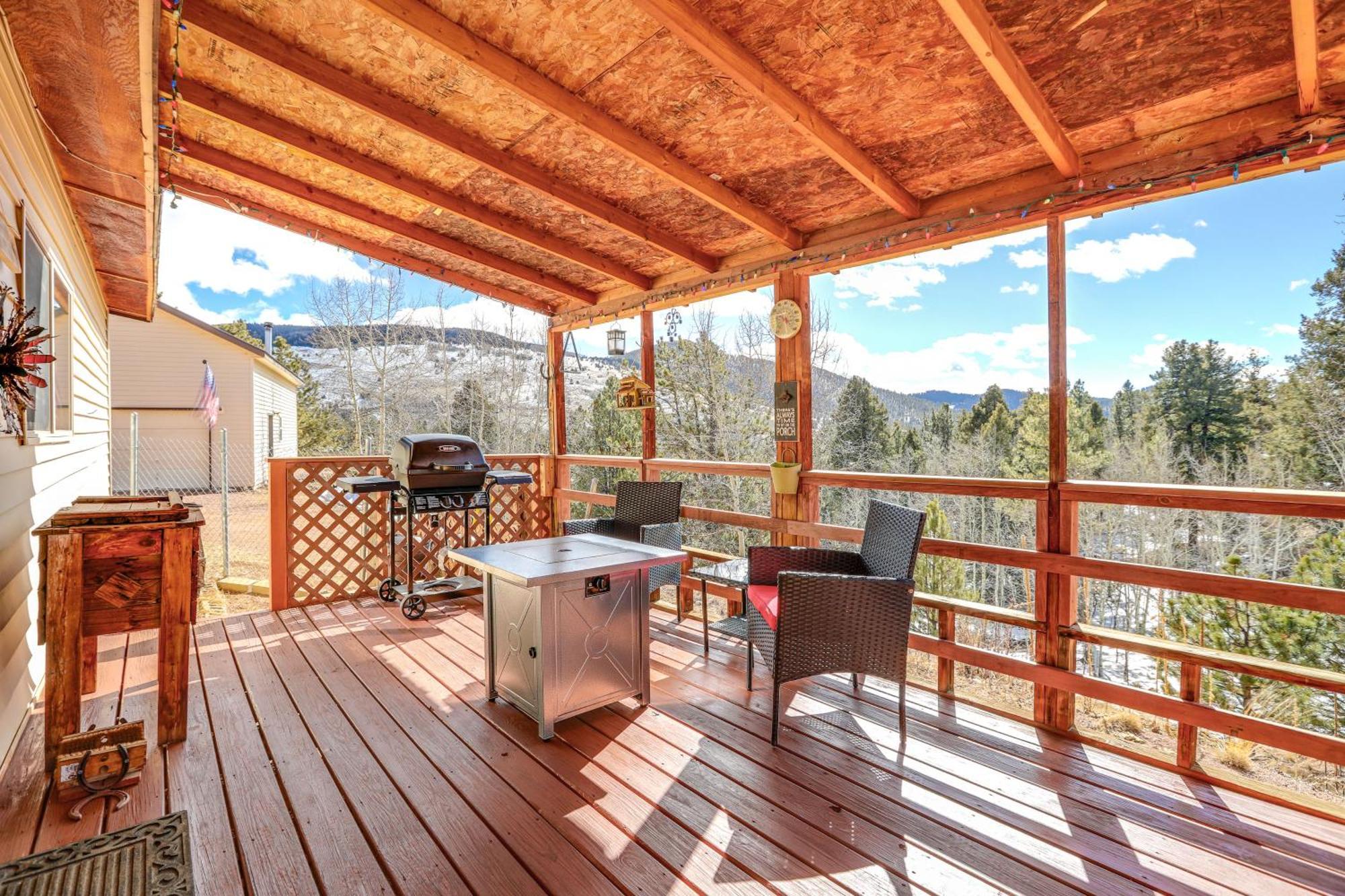 Colorado Vacation Rental With Deck And Mtn Views Cripple Creek Exterior foto